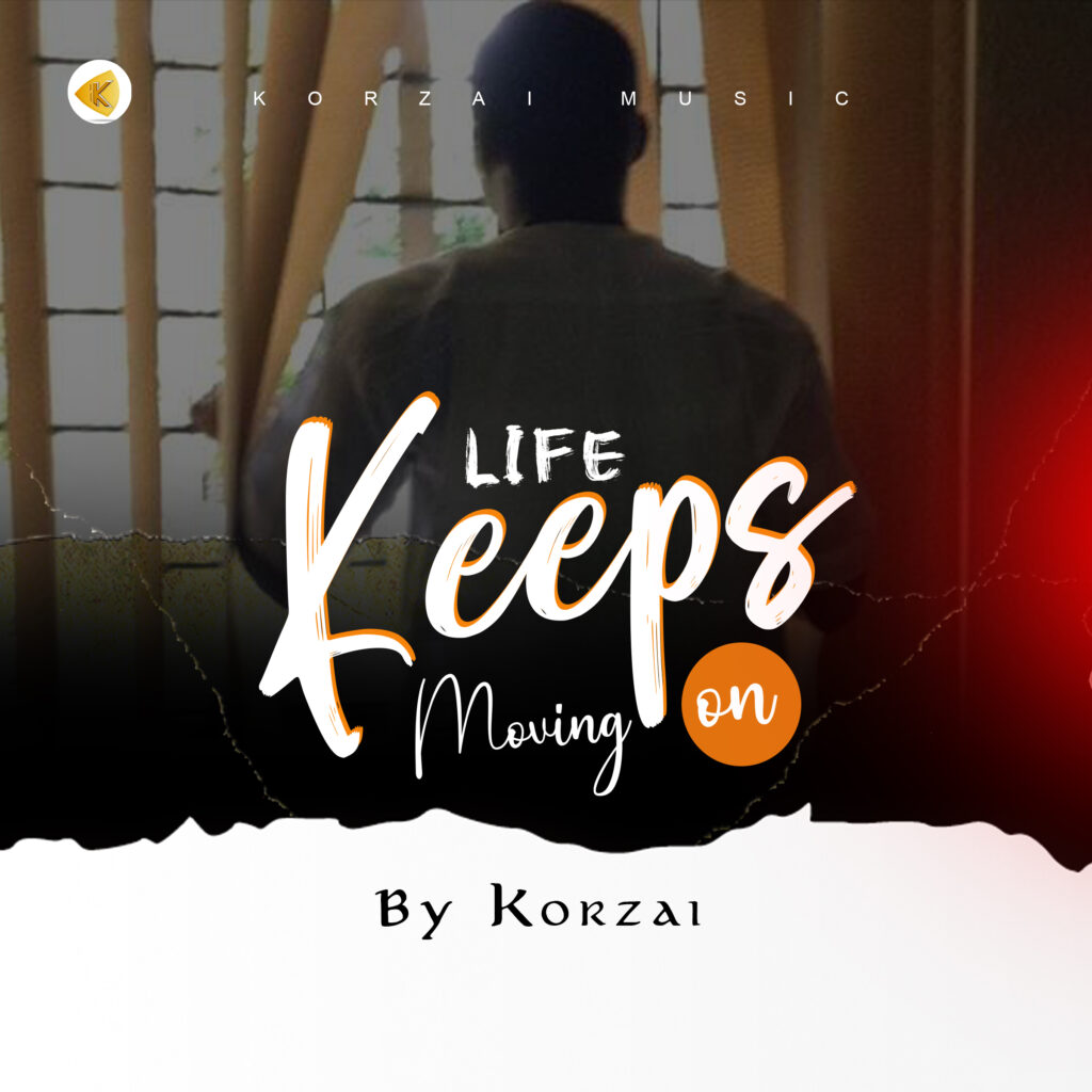 This is the covert art of the song life keeps moving on